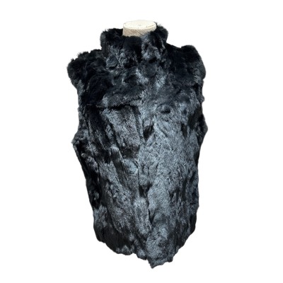 Chaleco pelo sintético